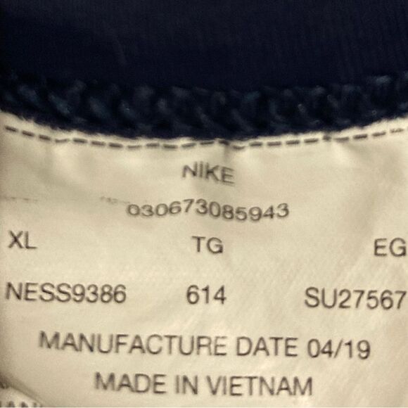 Nike Racerback One Piece Red Striped Swimsuit Size XL - Picture 8 of 8